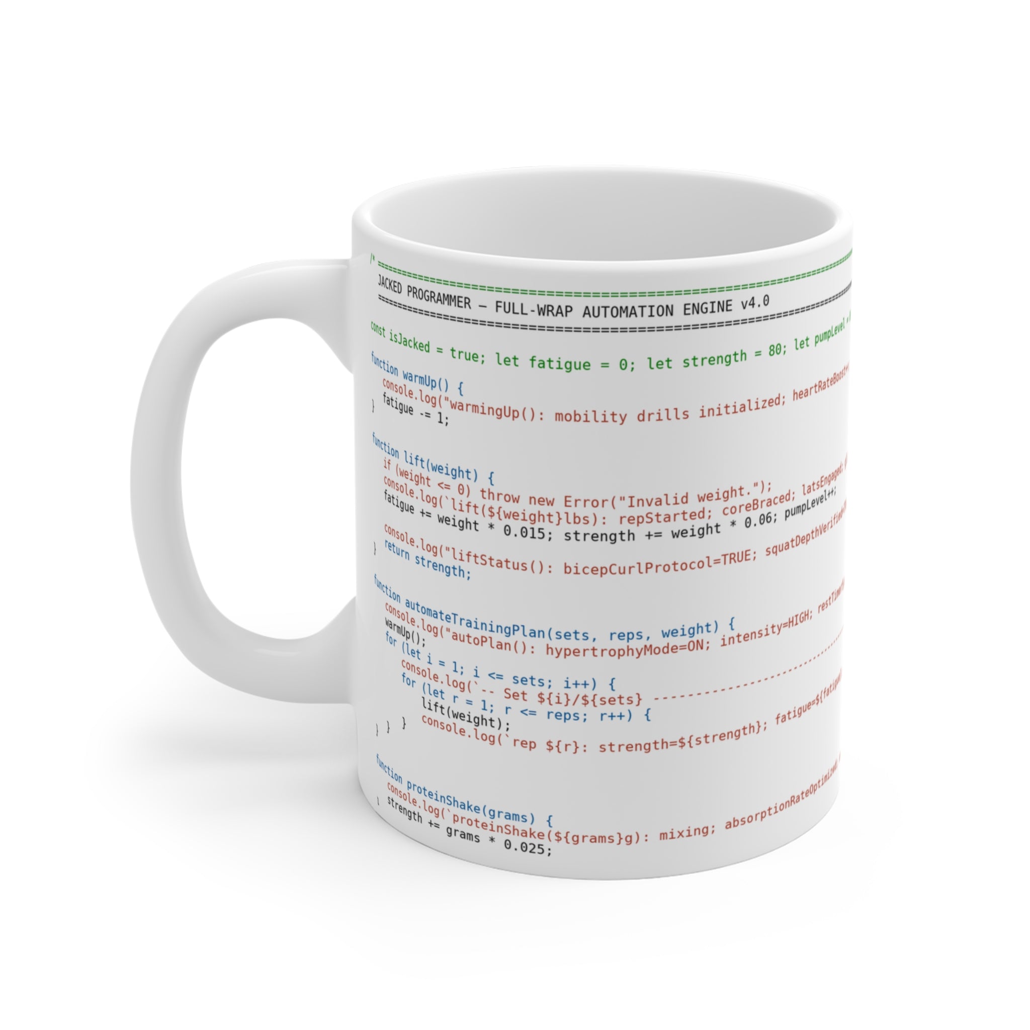 Jacked Programer code Mug 11oz